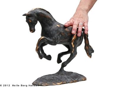 Bronze-hest
